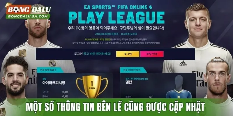 Một số thông tin bên lề cũng được cập nhật tại chuyên mục