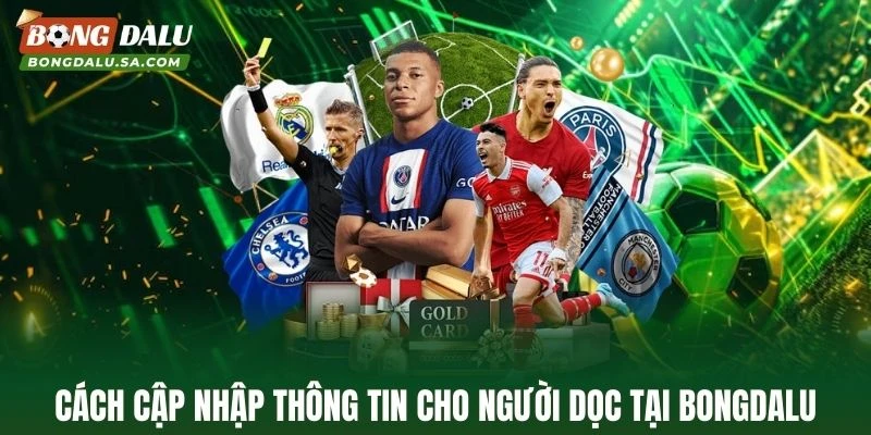 Cách cập nhập thông tin cho người dọc tại Bongdalu