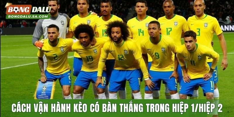 Cách vận hành của kèo có bàn thắng trong hiệp 1/hiệp 2