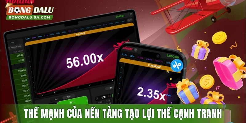 Thế mạnh của nền tảng tạo lợi thế cạnh tranh