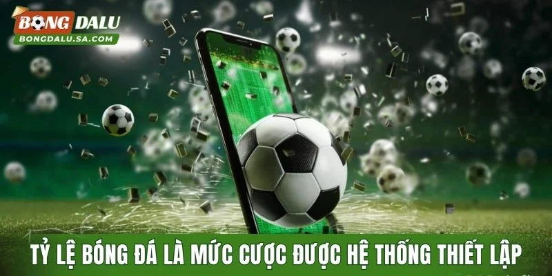 Tỷ lệ bóng đá là mức cược được hệ thống thiết lập